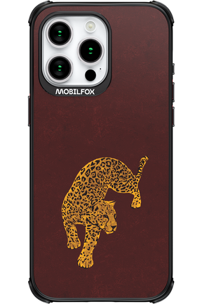 Burgundy Leopard - Apple iPhone 15 Pro Max