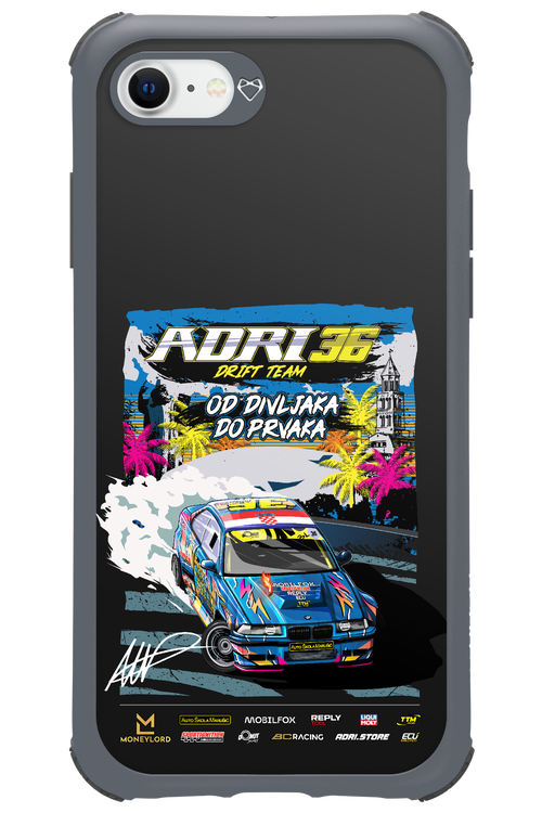ADRI36 Midnight Drift 2.0 - Apple iPhone 8