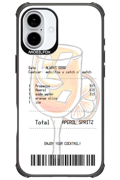 aperol spritz cocktail - Apple iPhone 16 Plus