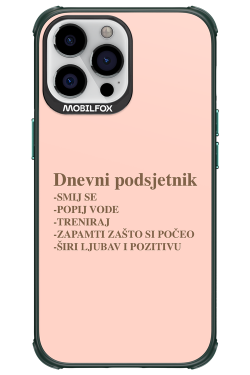 Dnevni Podsjetnik - Apple iPhone 13 Pro Max