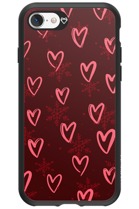 Christmas Hearts - Apple iPhone SE 2020