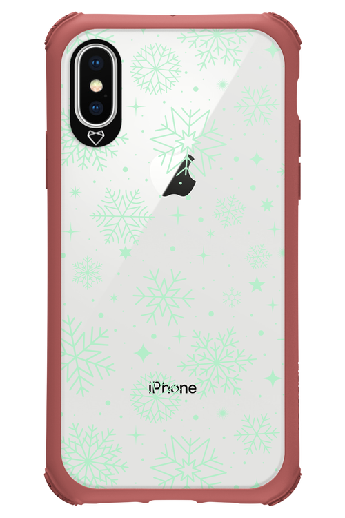 Tiffany's Snowflakes - Apple iPhone X