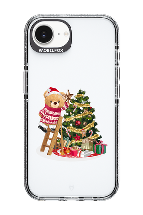 Christmas Bear (Transparent) - Apple iPhone 16e