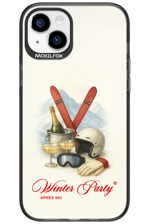 Winter Ski Party - Apple iPhone 15 Plus