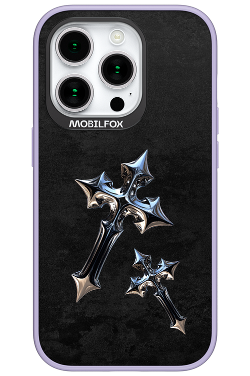 Chrome Crosses - Apple iPhone 15 Pro