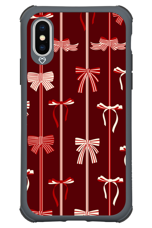 Holiday Bow - Apple iPhone XS