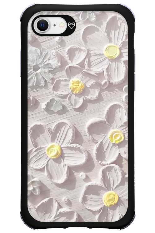 White Flowers 2.0 - Apple iPhone SE 2022