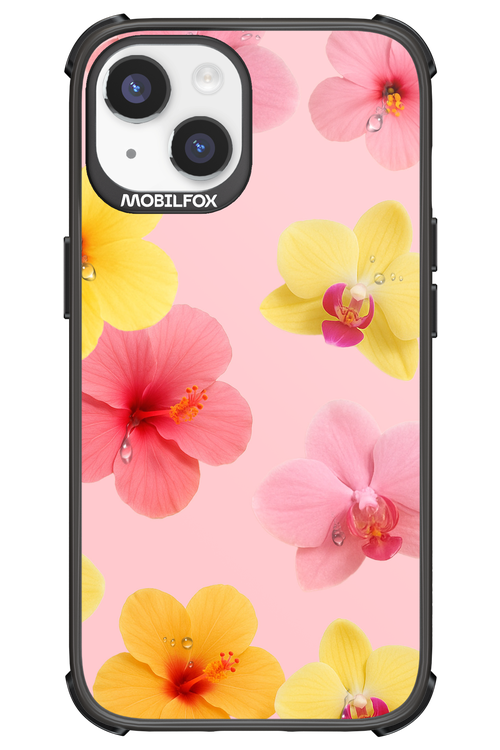 Sunset Flowers - Apple iPhone 14