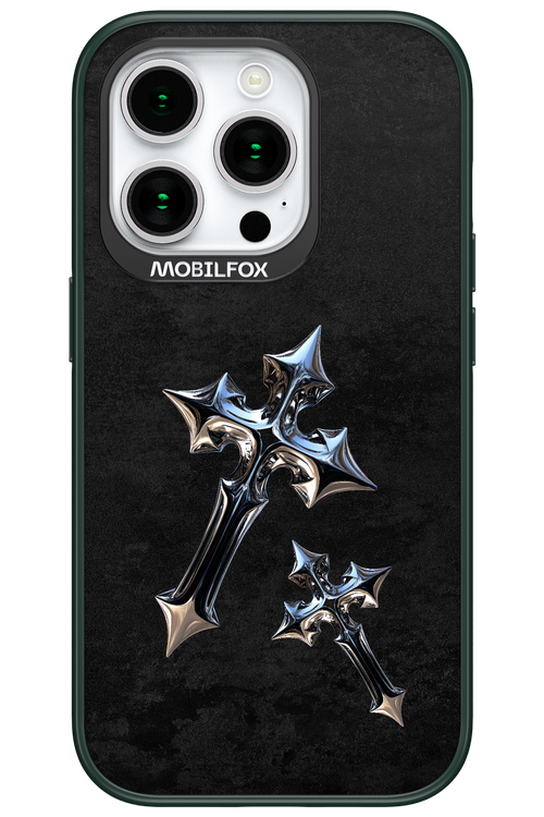 Chrome Crosses - Apple iPhone 15 Pro