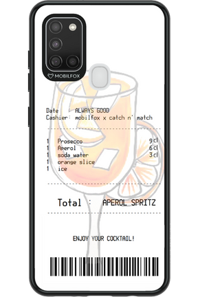 aperol spritz cocktail - Samsung Galaxy A21 S