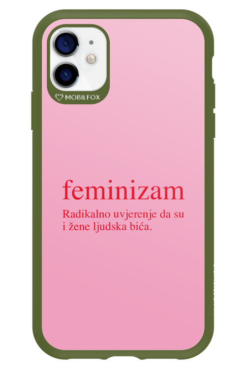 Feminizam Pink - Apple iPhone 11