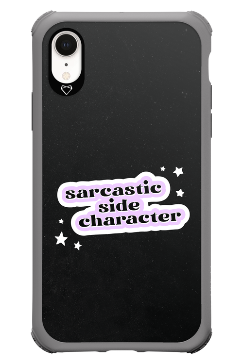 Sarcastic Black - Apple iPhone XR