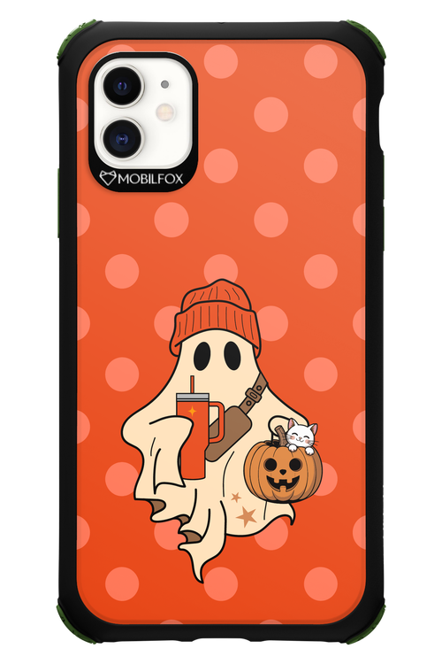Ghost Girl (Orange) - Apple iPhone 11