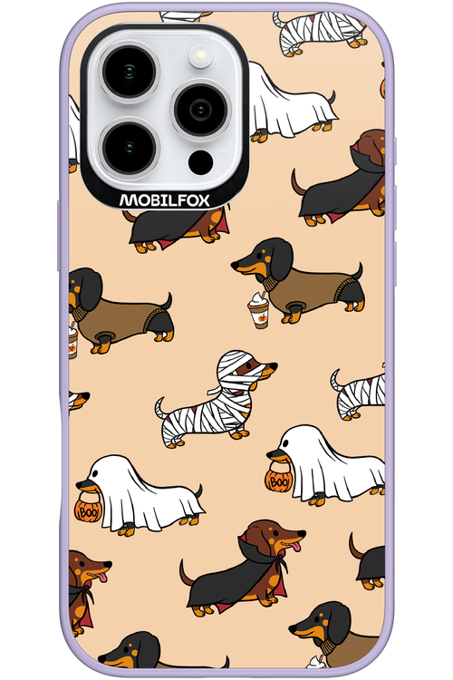Scary Dachshund - Apple iPhone 16 Pro Max