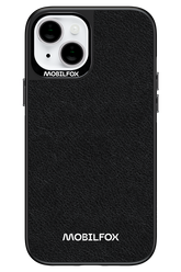 Logo White Leather 2.0 - Apple iPhone 14