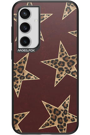 Wild Stars Burgundy - Samsung Galaxy S24+