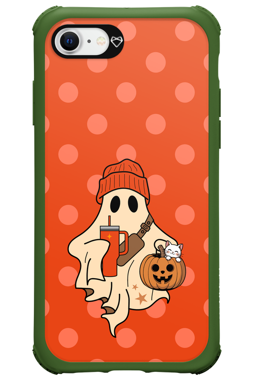 Ghost Girl (Orange) - Apple iPhone SE 2022