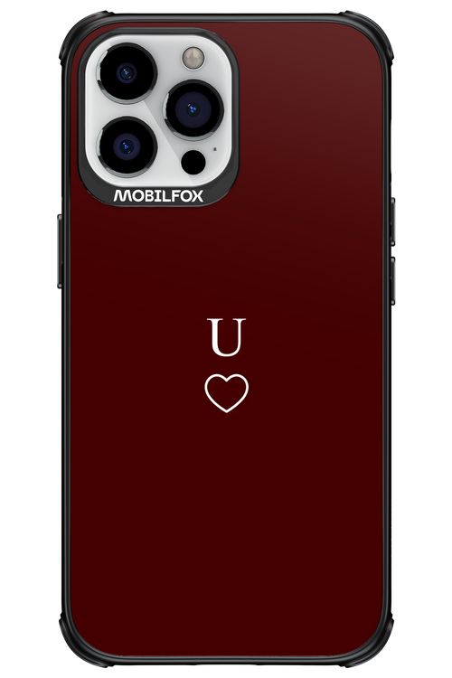 U Burgundia 2.0 - Apple iPhone 13 Pro Max